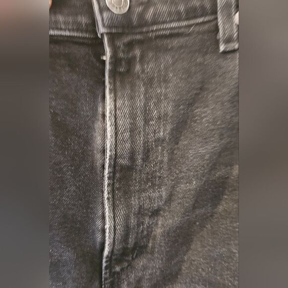 Agolde Pinch Waist Skinny Black Size 32 - Picture 7 of 10